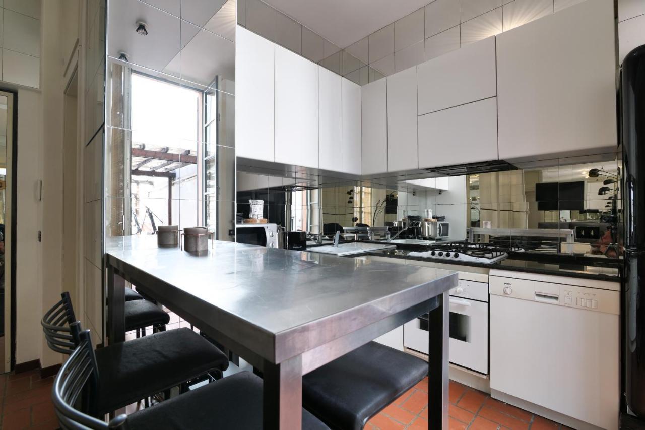 ミラノElegant Corso Venezia Terrace Aptアパートメント エクステリア 写真