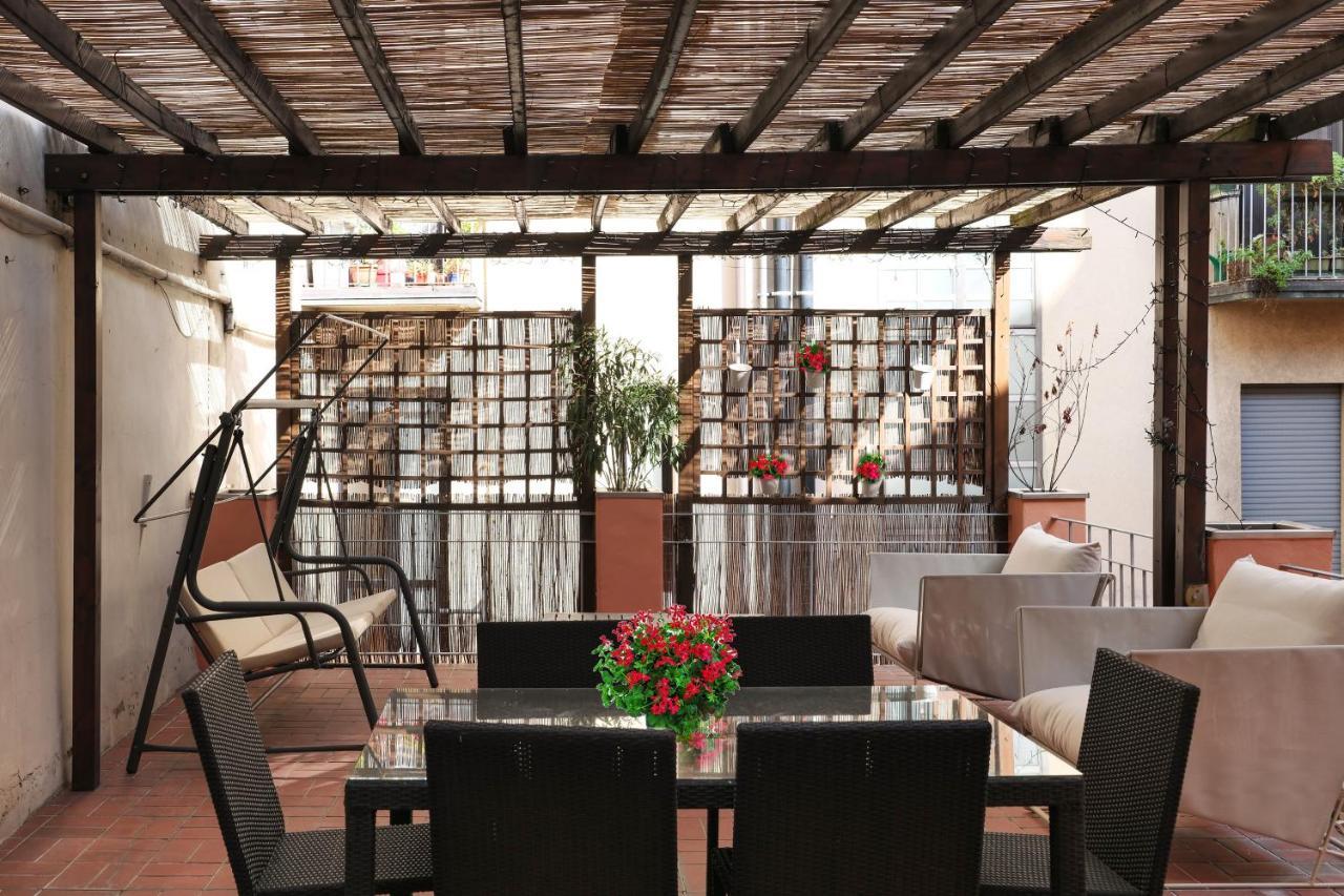 ミラノElegant Corso Venezia Terrace Aptアパートメント エクステリア 写真