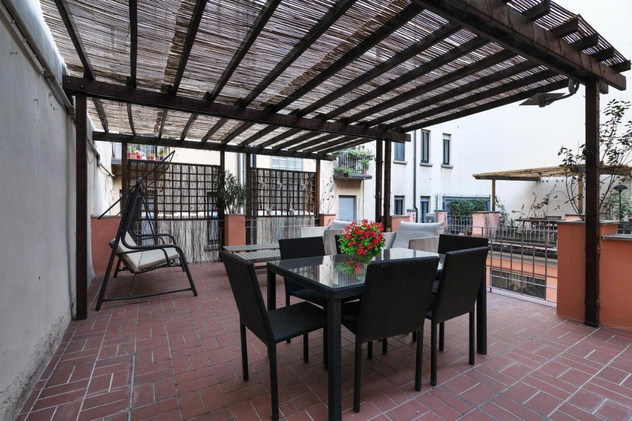 ミラノElegant Corso Venezia Terrace Aptアパートメント エクステリア 写真