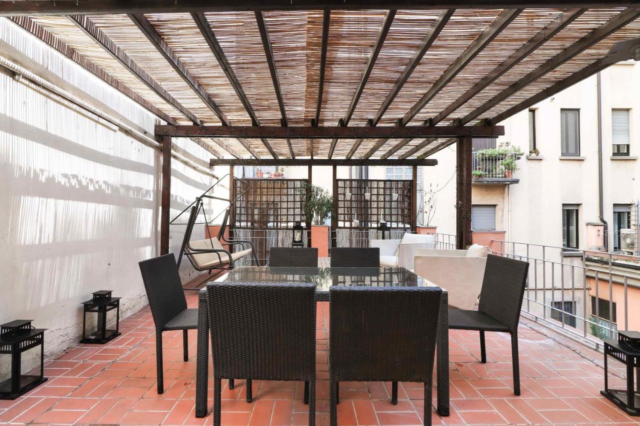 ミラノElegant Corso Venezia Terrace Aptアパートメント エクステリア 写真
